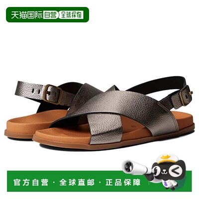 自营Eric Michael Apollo Sandals -8 Bronze Leather Slingback