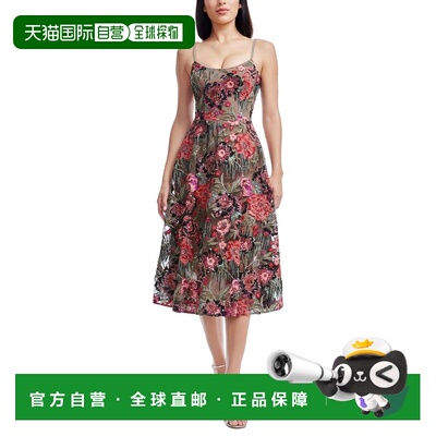 自营Dress The Population Uma Mini Dress - red 美国奥莱直发