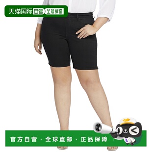 Ella Black Short 自营 美国奥莱直发短裤 Plus black NYDJ