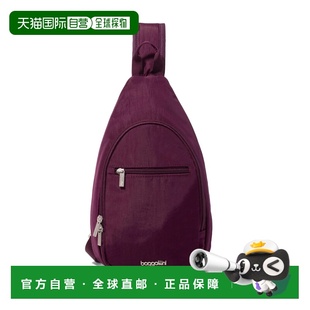 自营baggallini Women's Daily Sling Bag - mulberry 美国奥莱直
