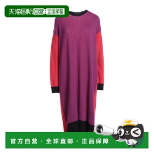 美国直邮MARNI 女士连衣裙长裙长袖针织衣服羊绒