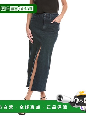 自营Kenneth Cole Maxi裙子-黑色 美国奥莱直发半身裙