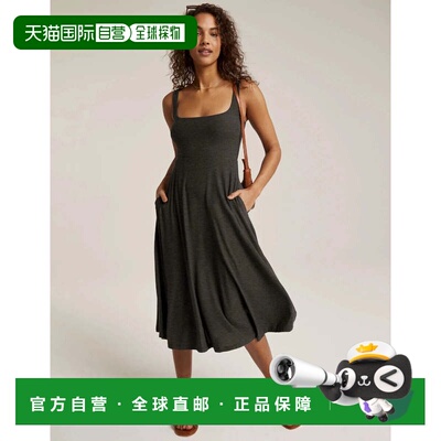 自营Beyond Yoga Featherweight At The Ready Dress Navy Square
