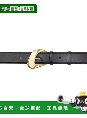 1h可退 香港直邮潮奢 The Row 女士 黑色 Effi 腰带 W1557L60