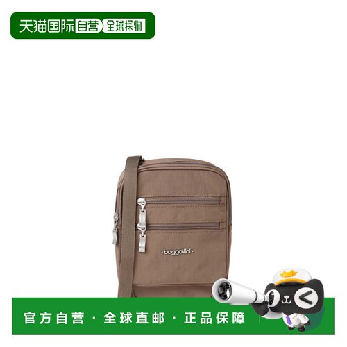 自营baggallini RFID Journey 斜挎包 - portobello 美国奥莱直发