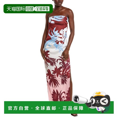 自营rococo sand洛可可沙露肩长裙-粉色 美国奥莱直发连衣裙
