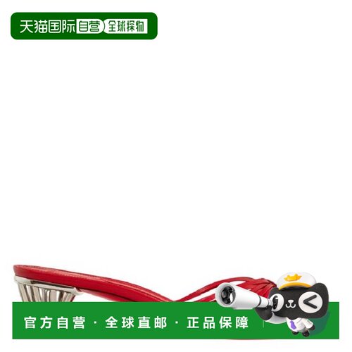 自营salvatore ferragamoFerragamo Cage Heel Leather Slide San