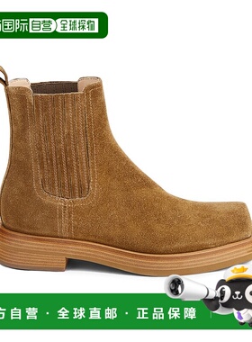 自营AGL Rina Beat Suede Boot - beige 美国奥莱直发女靴