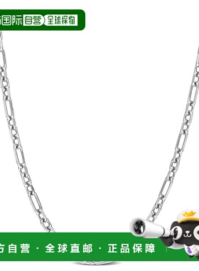美国直邮Julianna B朱莉安娜女士项链银色费加罗链式简约休闲时尚