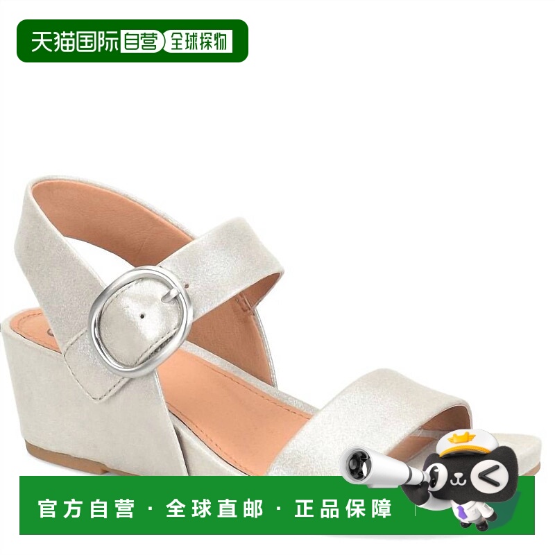 自营sofftWomen's Vaya Sandals In Silver - silver 美国奥莱直