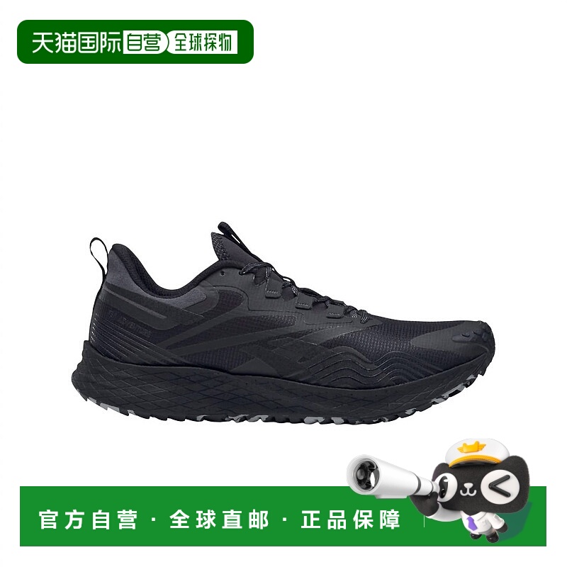 自营 reebok男式Floatride Energy 4冒险鞋芯黑/纯灰/云白-芯黑//