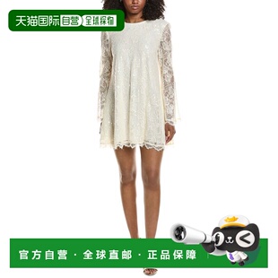 Silk 美国奥 自营Toccin Lace Dress white Mini Gramercy Trim