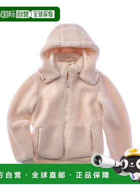 自营Urban Republic Sherpa Textured Zip-Up Jacket - white 美