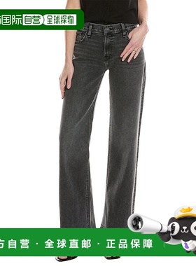 自营 hudson jeansHUDSON牛仔裤Kelli低腰Grander宽松直筒牛仔裤-