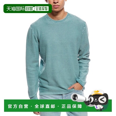 自营WEATHERPROOF VINTAGE Roll Neck Twill Stonewash Crewneck