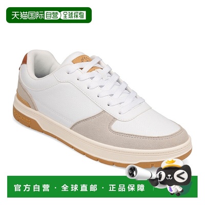 自营Dockers Mens Frederick Synthetic Leather Casual Sneaker