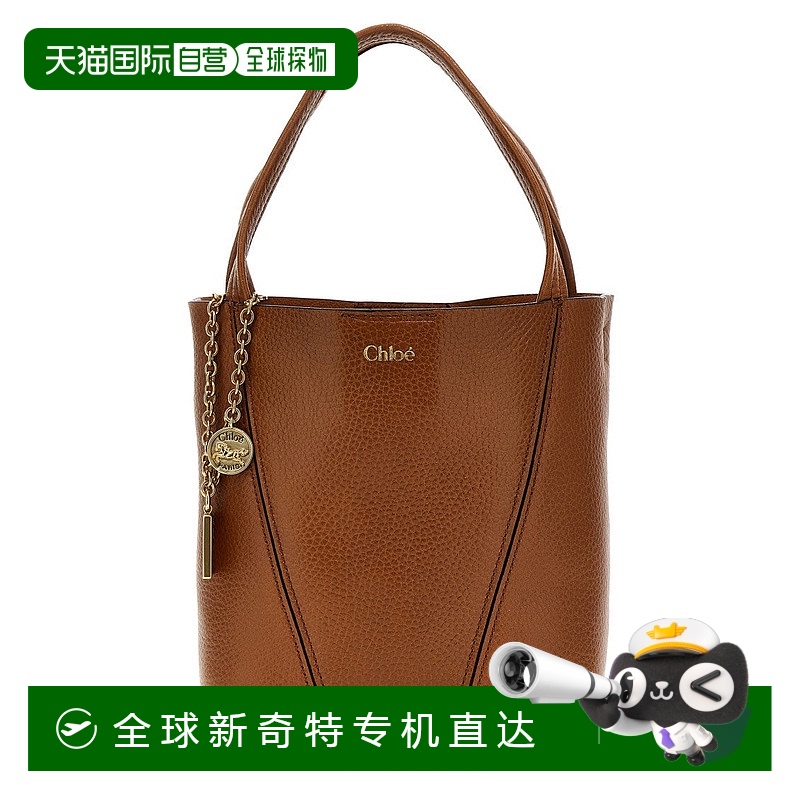 自营 chloe旋转手提包-棕色 【美国奥莱】直发