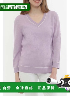 自营incashmereCashmere V-Neck Embroidery Pullover - lily+whi