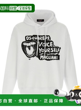 自营Magliano X Dsquared2 Men's Capsule Hoodie - white/black