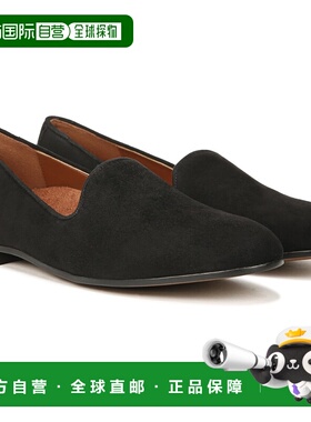 自营Women's Vionic Willa 10011520001 Flats Black Suede Loafe
