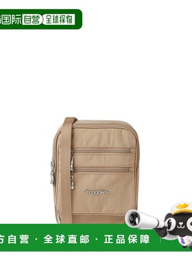 自营baggallini Women's RFID Journey Crossbody Bag - beach 美