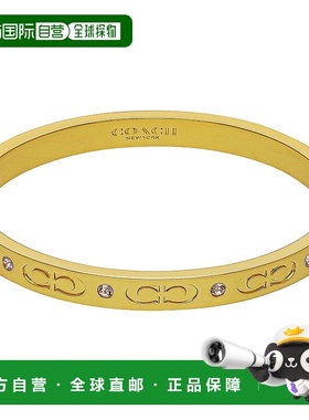 自营  COACH蔻驰 logo双C时尚经典百搭女士手镯