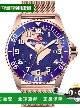 自营Seapro Men's Voyager Blue Dial Watch - blue 美国奥莱直发