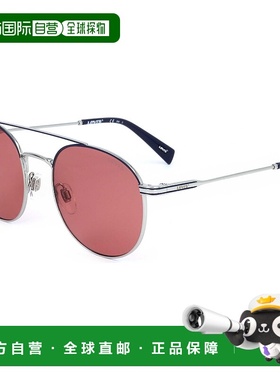 自营levi's李维斯中性款54毫米红色太阳镜-钯 美国奥莱直发