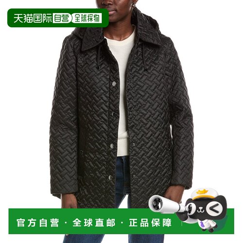 自营London Fog Medium Coat - black 美国奥莱直发外套夹克