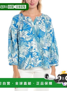 自营 Tori Richard Rhapsody In Blue Selah衬衫-蓝色 美国奥莱直