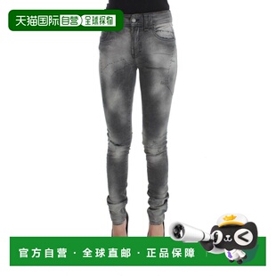 自营John Slim Jeans Wome Blend blue Cotton Wash Galliano Fit