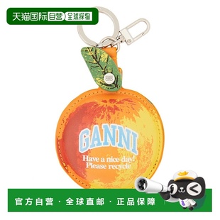 美国奥莱直发 orange 自营ganniApple Keychain