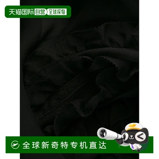 自營 美國奧萊直發(fā) 黑色 valentino華倫天奴Garavani透明硬紗襯衫
