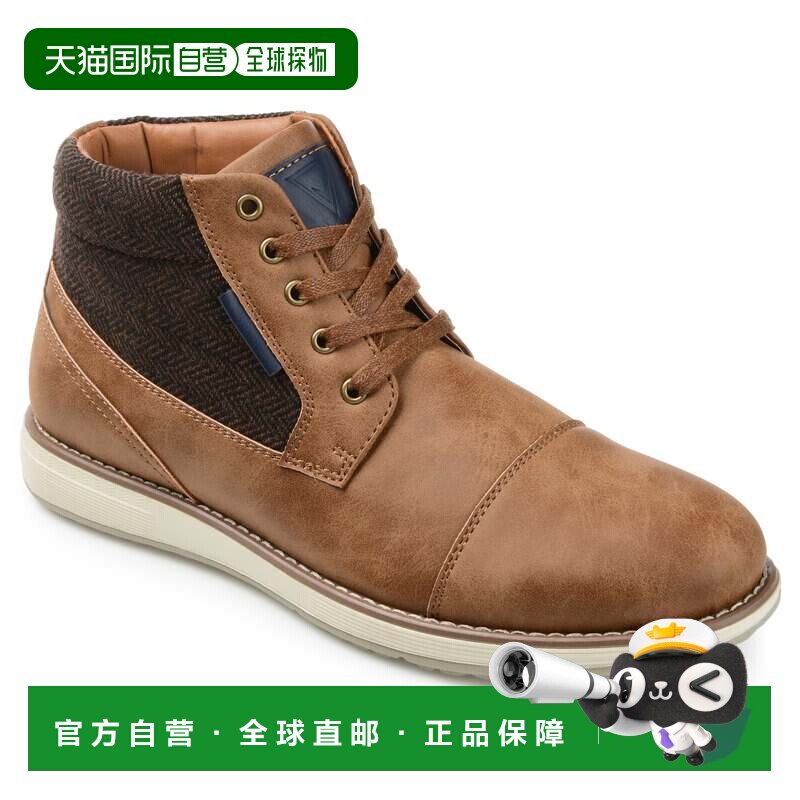 自营 Vance Co. Jones 帽趾踝靴 - 棕褐色 美国奥莱直发男鞋