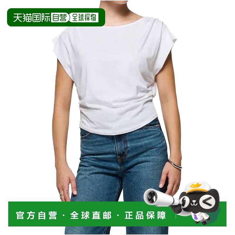 自营nation ltdCerre Boat-Neckl Top In White - white 美国奥莱