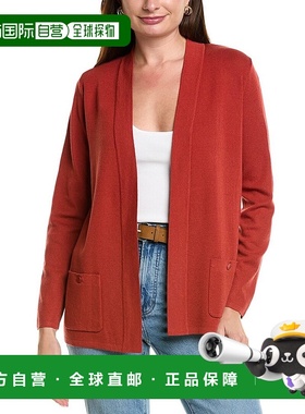 自营 Anne Klein 马里布 夹克 - 红色 美国奥莱直发