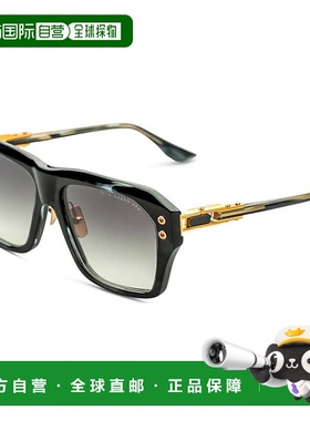 自营 Dita GRAND-APX DT DTS417-A-01 男女通用方形太阳镜 - 墨水