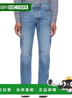 1h可退 香港直邮潮奢 Nudie Jeans 男士 蓝色 Rad Rufus 牛仔裤 1