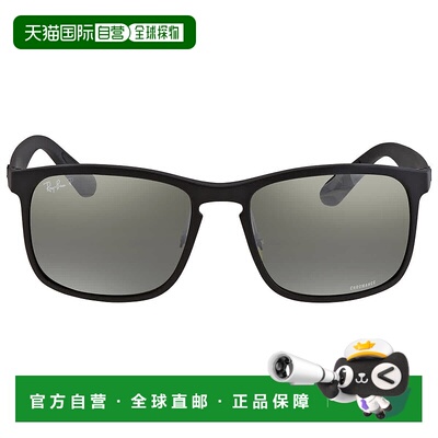 自营ray-banRay Ban Chromance Sliver Mirror Square Unisex Sun