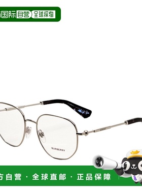 自营Burberry Women's 55 mm Silver Opticals - silver 美国奥莱