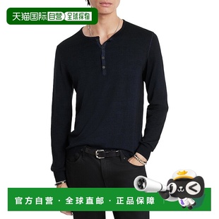 Wool Eren Blend Sweater 美国奥莱直 自营John navy Varvatos