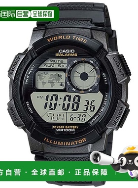 自营Casio Men’s Digital Watch with Black Dial - AE-1000W-1A