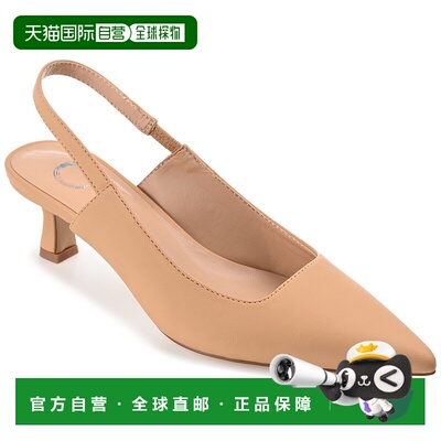 自营 Journee Collection 女式 Paulina 高跟鞋 - 棕褐色 美国奥