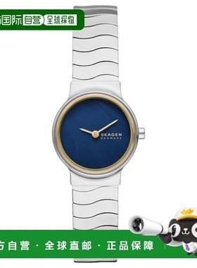 自营Skagen Women's Freja Lille Blue Dial Watch - blue 美国奥