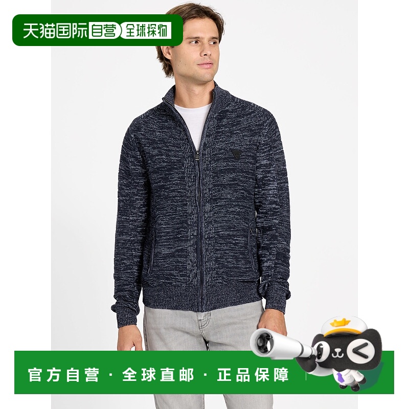 自营guessChaplain Marled Sweater - total lunar eclipse multi
