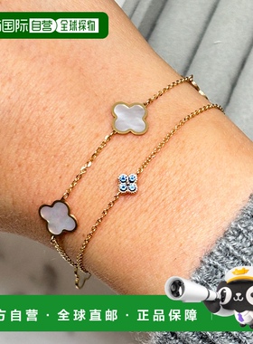 自营 the loveryBlue Sapphire Single Clover Bracelet - blue s