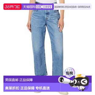 自营Levi's 501 90s Ankle Jeans Women's  Blue Denim Cotton St