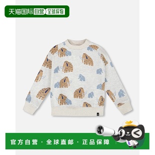 Sleeve Crew Neck 自营deux Sweatshirt deuxLong Fleece Bei par