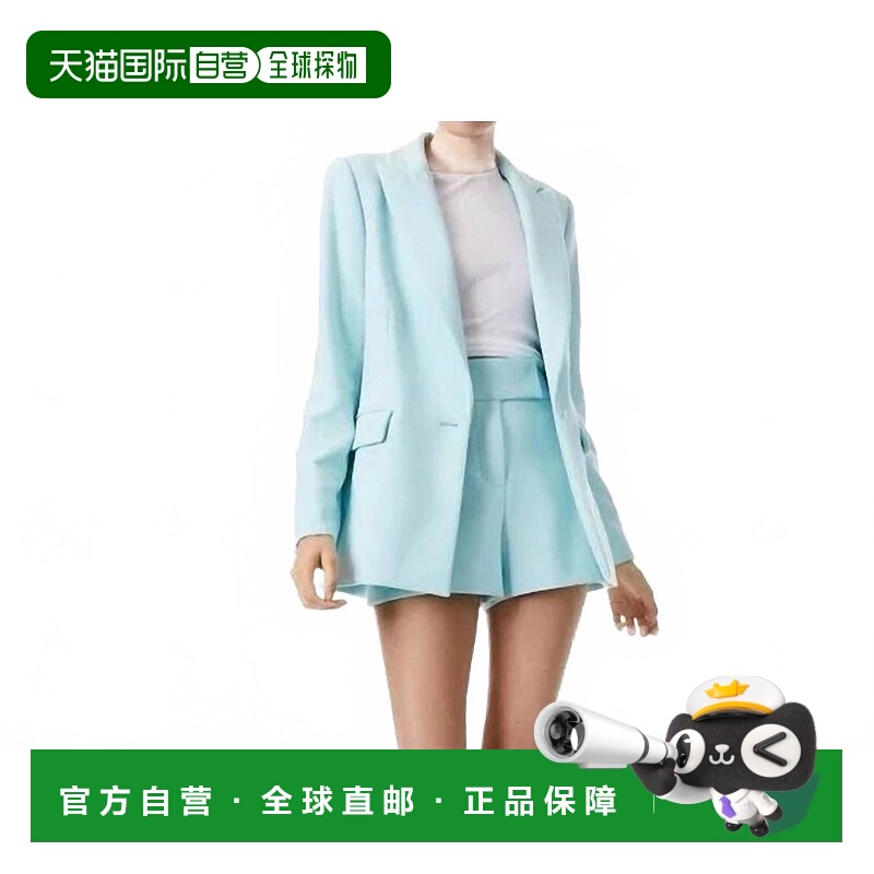 自营alice + oliviaJustine Roll Cuff Blazer In Julep - julep