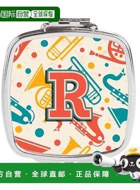 自营 Carolines Treasures CJ2001-RSCM 字母 R 复古青色橙正品